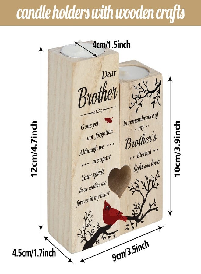 SteadStyle Memorial Gifts - Memorial Candle Gifts for Loss of Brother - Sympathy Gift for Loss of Brother, Bereavement Gift for Loss of Brothers - Image 3
